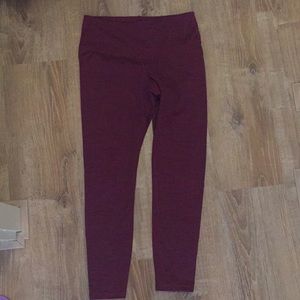 Old Navy Active Sz L leggings Dark Pink/Purple